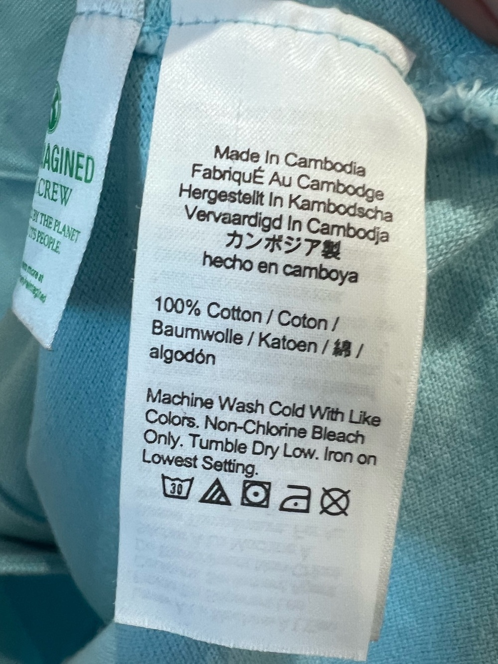 J.Crew Oarsman Polo Shirt Light Blue Size Medium Tall - Picture 11 of 16